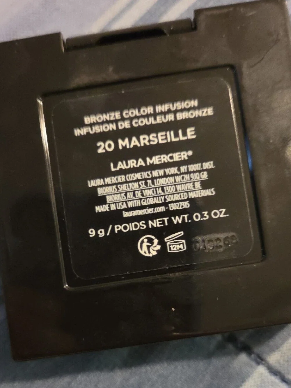 laura mercier glossy black